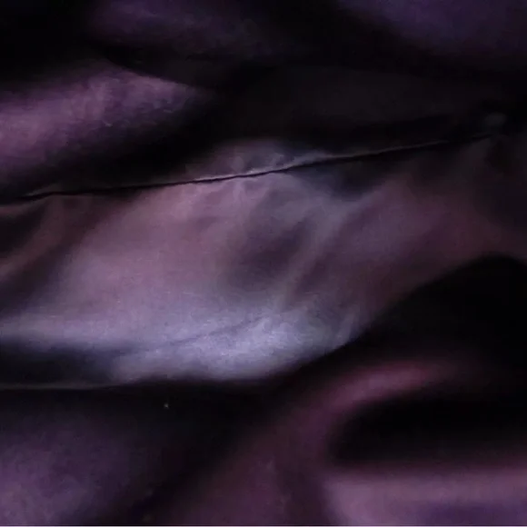 SOLD!!  MIU MIU Bow Bag Grey Leather Large 2-Way Shoulder Bag Crossbody Authen - Picture 7 of 13